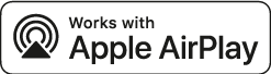 Works with Apple AirPlay